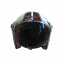 Мотошолом відкритий Beon B-108A ABS Super Sport XXL Shiny Cream-Red (298675) Житомир