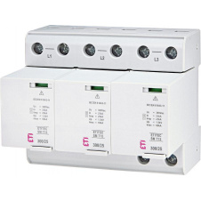 Ограничитель перенапряжения ETI 002440560 ETITEC SM T12 300/25 (3+0 6p TNC)