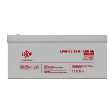 Аккумулятор гелевый LogicPower LPM-GL 12V - 280 Ah (LP13185)