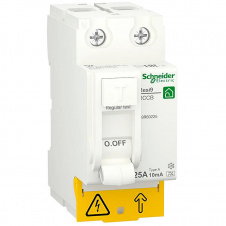 Дифференциальное реле Schneider Electric Resi9 25A 2P 10mA А (R9R60225)
