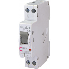 Дифференциальный автомат ETI 002175224 KZS-1M C 16/0.03 тип A (6kA) с нижним подключением