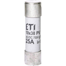 Предохранитель ETI 002625025 CH 10x38 gR-PV 25A 700V (30kA)