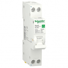 Дифференциальный автомат Schneider Electric Resi9 RCBO 10A C 1P+N 10mA А 6kA (R9D81610)