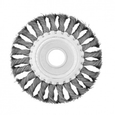 Щетка кольцевая 150x22,2 мм (пучки витой проволоки) INTERTOOL BT-7150