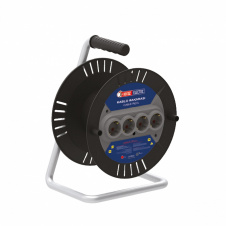 Катушка с кабелем Horoz Electric 40м с заземлением (310-040-101)