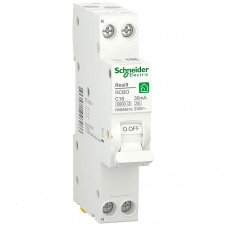 Дифференциальный автомат Schneider Electric Resi9 RCBO 16A C 1P+N 30mA А 6kA (R9D88616)