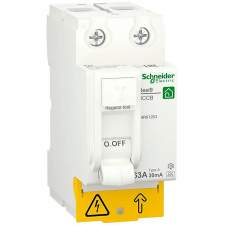 Дифференциальное реле Schneider Electric Resi9 63A 2P 30mA А (R9R61263)