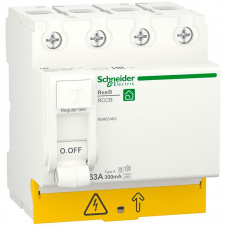 Дифференциальное реле Schneider Electric Resi9 63A 4P 300mA А (R9R65463)