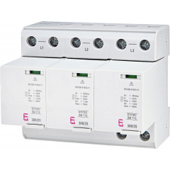 Ограничитель перенапряжения ETI 002440560 ETITEC SM T12 300/25 (3+0 6p TNC) Кропивницький