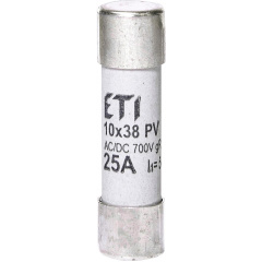 Предохранитель ETI 002625025 CH 10x38 gR-PV 25A 700V (30kA) Киев