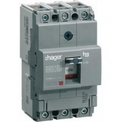 Автоматический выключатель Hager x160, In=125А, 3п, 18kA Черкассы