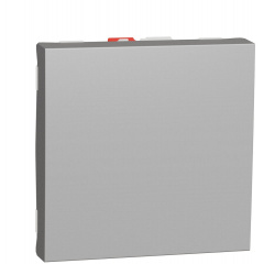 Одноклавишный переключатель Schneider Electric NU320330 (схема 6) 10А 2М (алюминий) Лубни