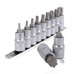 Набор TORX на планке 1/2, Т20-T70, 9 ед. INTERTOOL HT-1849 Чернигов