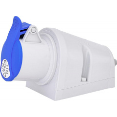 Настенный силовой разъем ETI 004482034 EZ-1632 IP44 (16A 230V 2P+PE) Київ