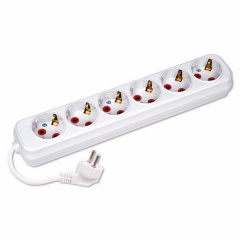 Удлинитель Horoz Electric 6 гнезд 2 М с заземлением (200-602-601) Хмельницький