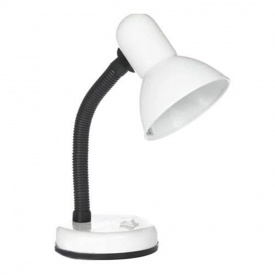 Настольная лампа Lemanso 60W E27 LMN094 белая с выключателем