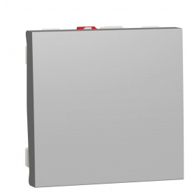 Одноклавишный выключатель Schneider Electric NU320130 (схема 1) 10А 2М (алюминий)