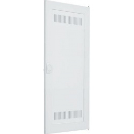 Пластиковые двери Hager VZ123W Volta для 3-рядного мультимедийного щита внутренняя установка (белые)