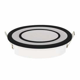 Светодиодный светильник встроенный LED Horoz Electric CARTER-12 12W 4200K черный (016-072-0012-020)