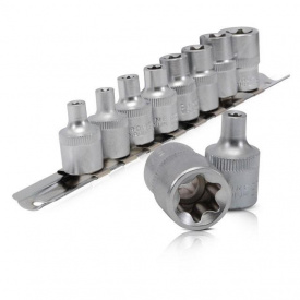 Набор головок TORX 8 ед, E5-E16, 3/8 INTERTOOL ET-6015