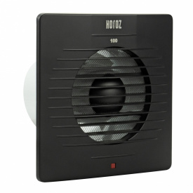 Вентилятор Horoz Electric 12W 10 см черный (500-060-100)