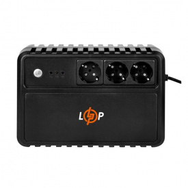 Линейно-интерактивный источник бесперебойного питания LogicPower LP-600VA-3PS 360Вт (LP16158)