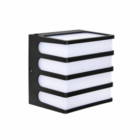 Светильник садово-парковый Horoz Electric CUBE-G 8W 4200 K черный (076-069-0008-010)