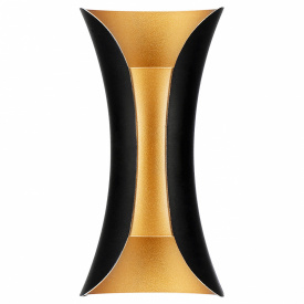 Светодиодный светильник садово-парковый Horoz Electric MARVEL-10 черный с золотом (076-052-0010-030)