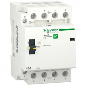 Магнитный контактор Schneider Electric RESI9 3P+N 40A 4NO 230В (R9C20440)