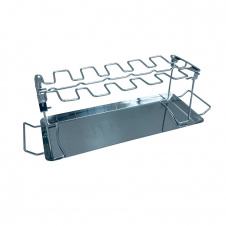 Підставка для приготування курячих ніжок A-Plus KF-0982 43,5х14,5 см Сріблястий (23502)