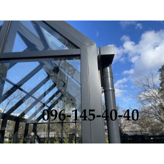 Скління тераси українським алюмінієм від виробника – Redwin Group