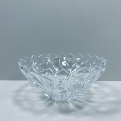 Фруктовниця скляна Yujing GlassWare 8314 24,5 см (23456) Полтава
