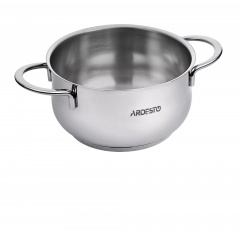 Кастрюля Ardesto AR0743S Black Mars из нержавеющей стали 4,3 л Стальной (11430) Херсон