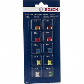 Комплект предохранителей Bosch 1х5/7.5/25/30A 2х10/15/20А mini/mini