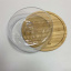 Тортовница бамбуковая Eurogold 7016102488 с акриловой крышкой 28,5х28,5х9 см Коричневый (21656) Одесса
