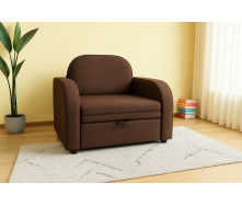 Кресло мягкое раскладное Tobi Sho Дрим рогожка Bahama Коричневый/45, 1040х850х730 мм