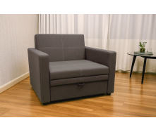 Кресло мягкое раскладное Tobi Sho Максиан рогожка Bahama Капучино/9, 1040х850х730 мм