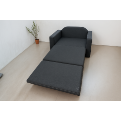Кресло мягкое раскладное Tobi Sho Максиан рогожка Bahama Темно-серый/32, 940х850х830 мм Ивано-Франковск