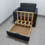 Кресло мягкое раскладное Tobi Sho Максиан для подростков рогожка Bahama Серый/46, 940х850х730 мм Херсон