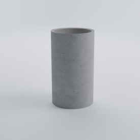 Вазон бетонный Осло L 70x40 см, уличный садовый Художественная покраска