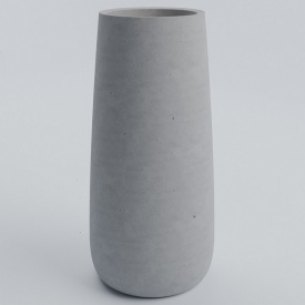 Ваза бетонная Неаполь L 100x48х48 см, уличная садовая Художественная покраска