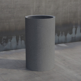 Вазон бетонный Осло L 70x40 см, уличный садовый RAL K7 Classic