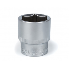 Головка торцева Polax автомобільна шестигранна 27 мм, 1/2", CrV (25-096)