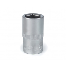 Головка торцева Polax автомобільна шестигранна 15 мм, 1/2", CrV (25-088)