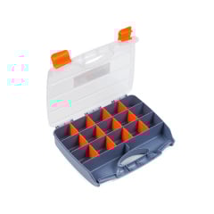 Органайзер пластиковий господарський для зберігання 15 секцій 320х255х60 мм Polax (01-009) Лозова