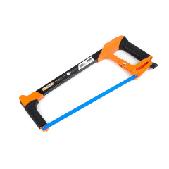 Ножівка по металу Polax з металевою прогумованою ручкою 300 мм (33-004) Київ