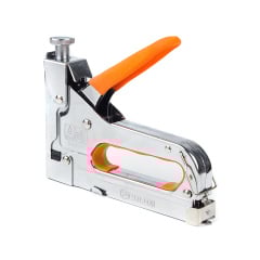 Степлер будівельний з регулюванням сили удару Polax 4-14 мм 100 скоб (24-006) Новояворівськ