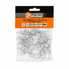 Заклепки вытяжные алюминиевые Polax 4 х 10 мм 50 шт (37-009) Измаил