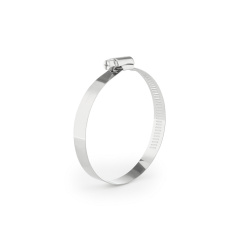 Хомут черв'ячний Polax з нержавіючої сталі 70-90 мм (37-032) Новомосковськ