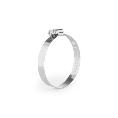 Хомут черв'ячний Polax із нержавіючої сталі 60-80 мм (37-031) Новомосковськ